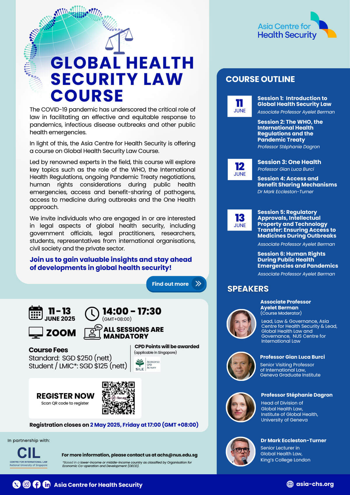Global Health Security Law Course