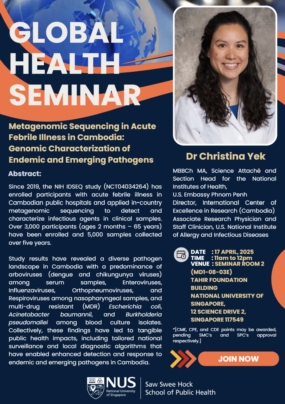 Metagenomic sequencing in Acute Febrile Illnes in Cambodia