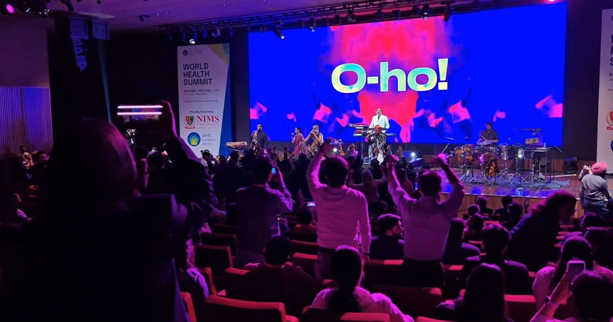 World-health-summit-regional-meeting-2025-Ricky-Kej