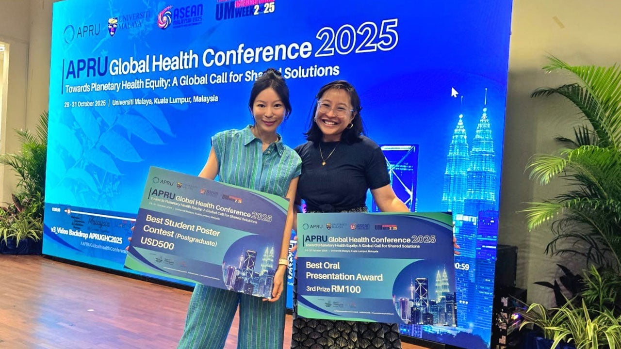 APRU Global Health Conference 2025 Eleanor J Ong 2