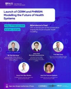 Launch of CERM and PHRISM: Modelling the Future of Health Systems