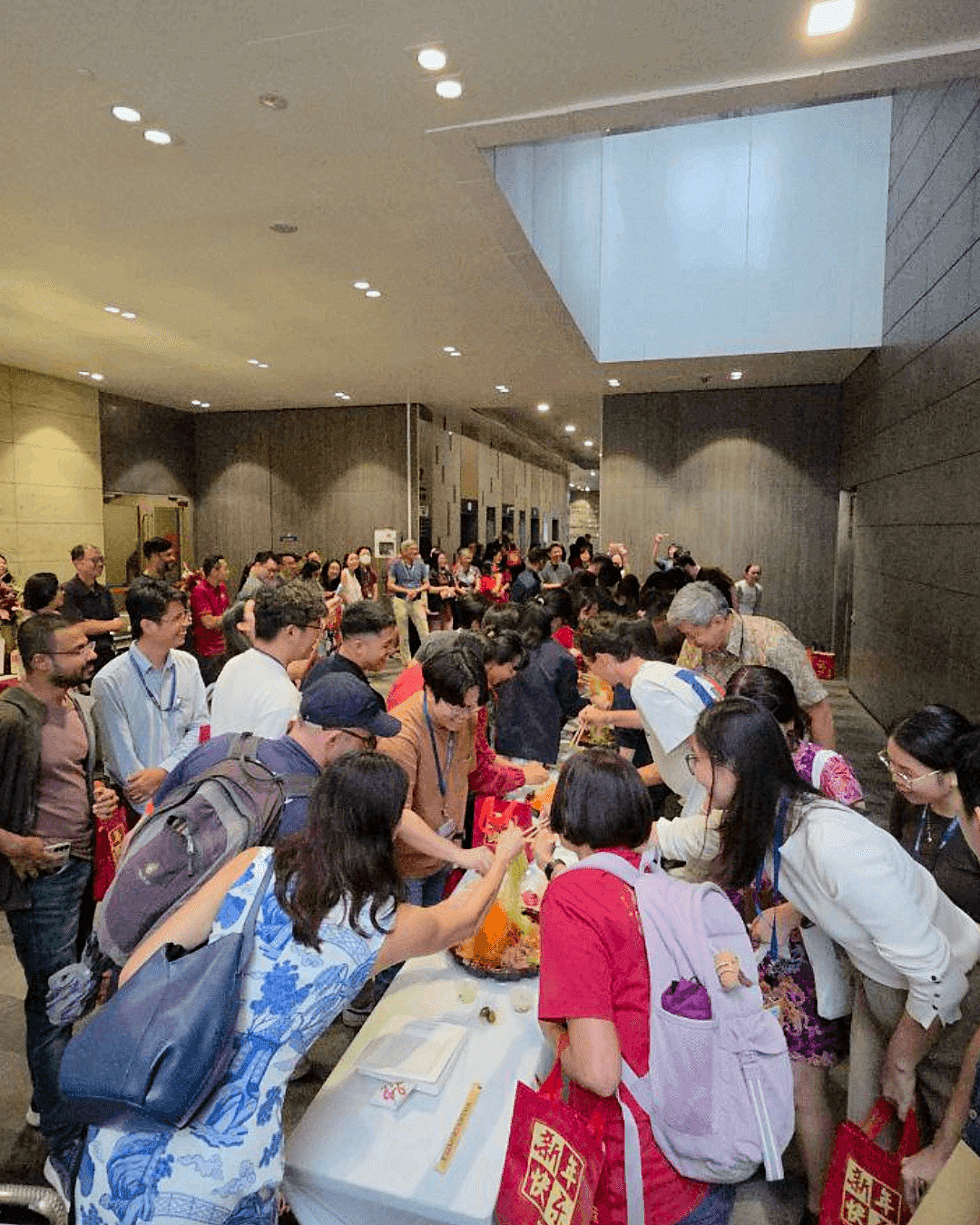 CNY 2026 lohei in a group CNY 2026 lohei in a group