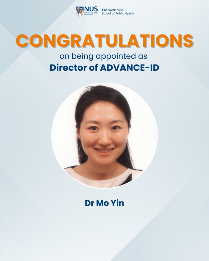 Congratulatory Post - Dr Mo Yin - Director of Advanced-ID 1 July 26