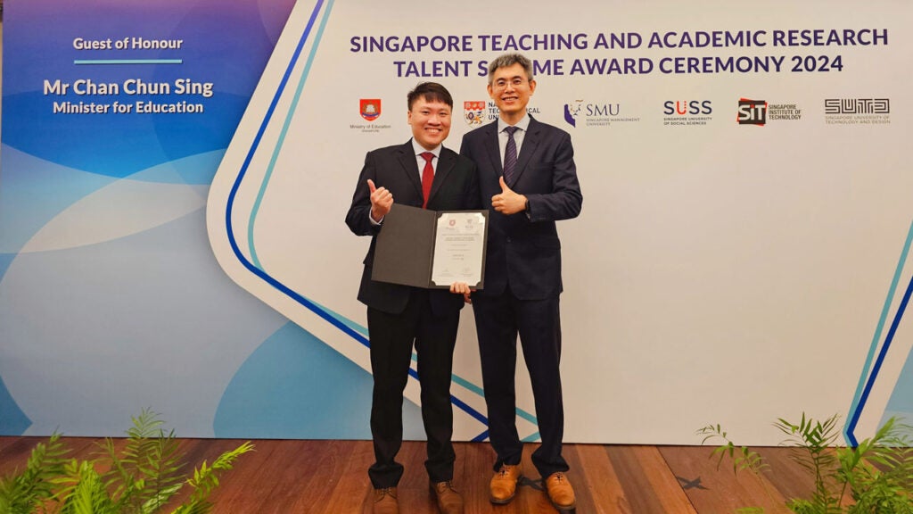 Cheng Ling Jie at the START Scheme Award Ceremony 2024