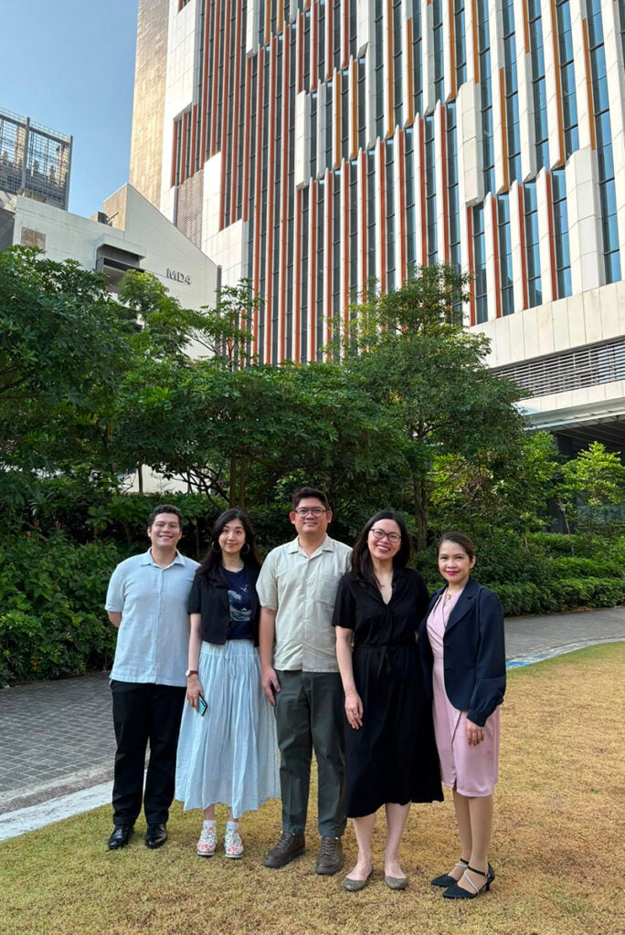 NUS Philippines Partnership Programme Team