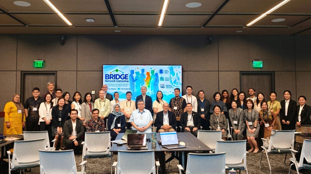 Advancing regional collaboration for stronger health data and health systems group shot
