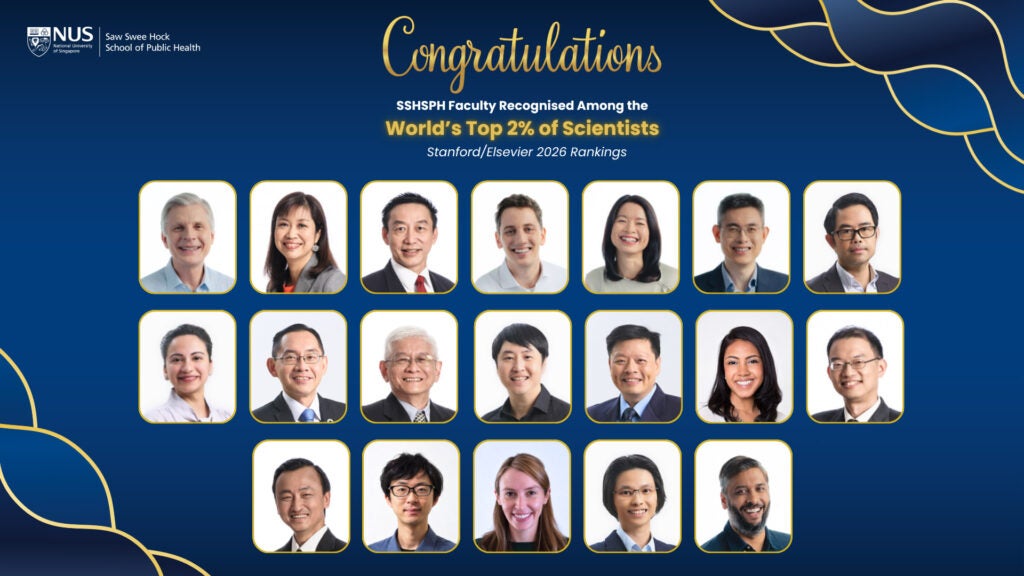 Congratulations to SSHSPH Faculty in Stanford Elsevier 2026 Rankings
