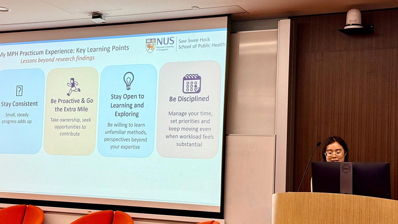 NUS MScHEOR Capstone Community Networking Event 3