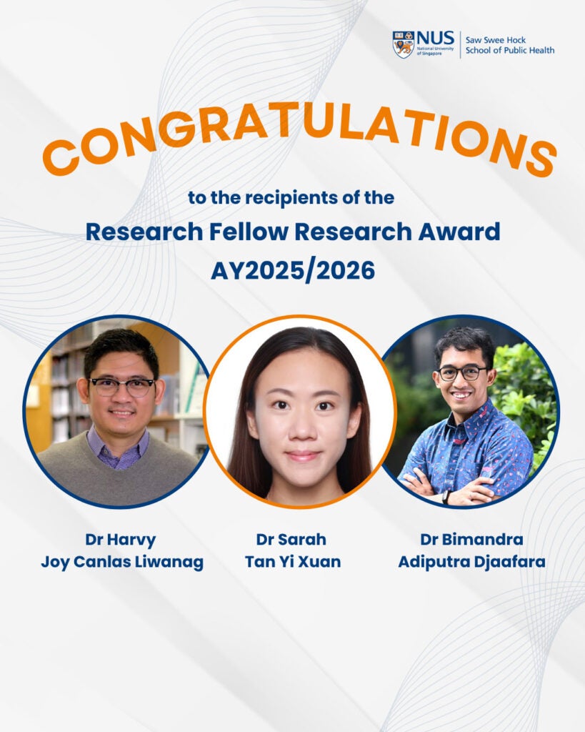 Research Fellow Teaching and Research Awards AY20252026 Research Fellow Teaching and Research Awards AY20252026